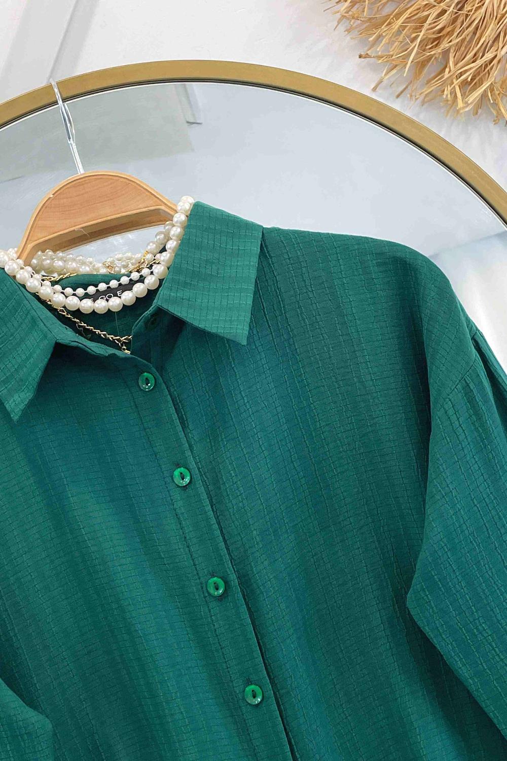 GOFRE MİNİ GÖMLEK