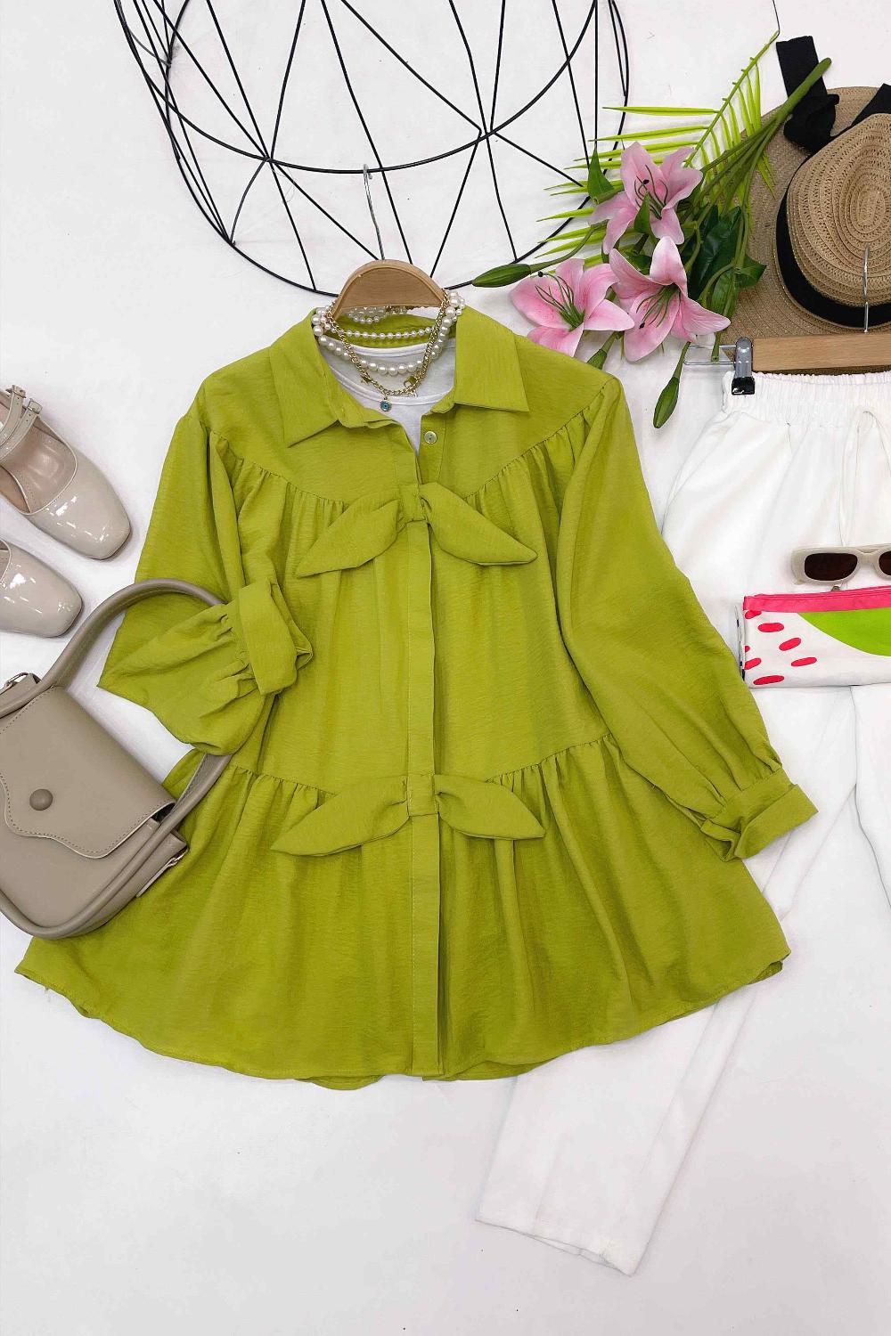 FİYONK DETAY GÖMLEK