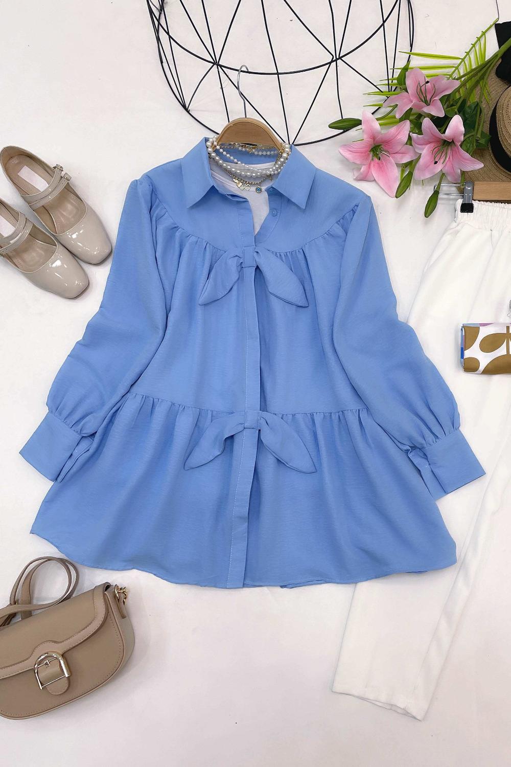 FİYONK DETAY GÖMLEK