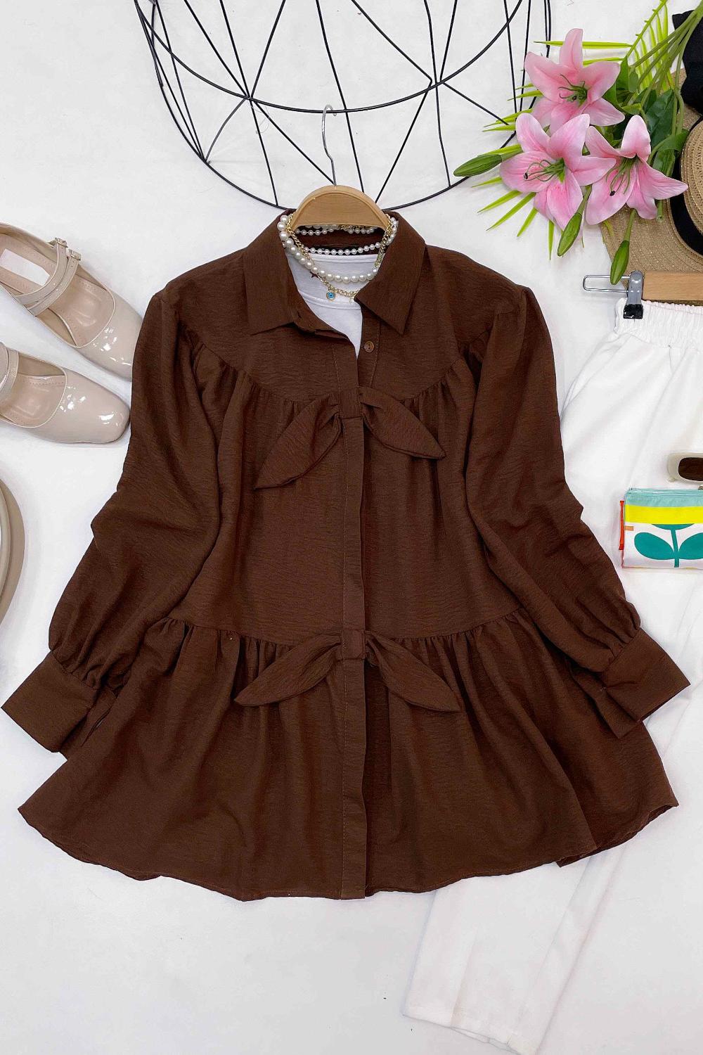 FİYONK DETAY GÖMLEK