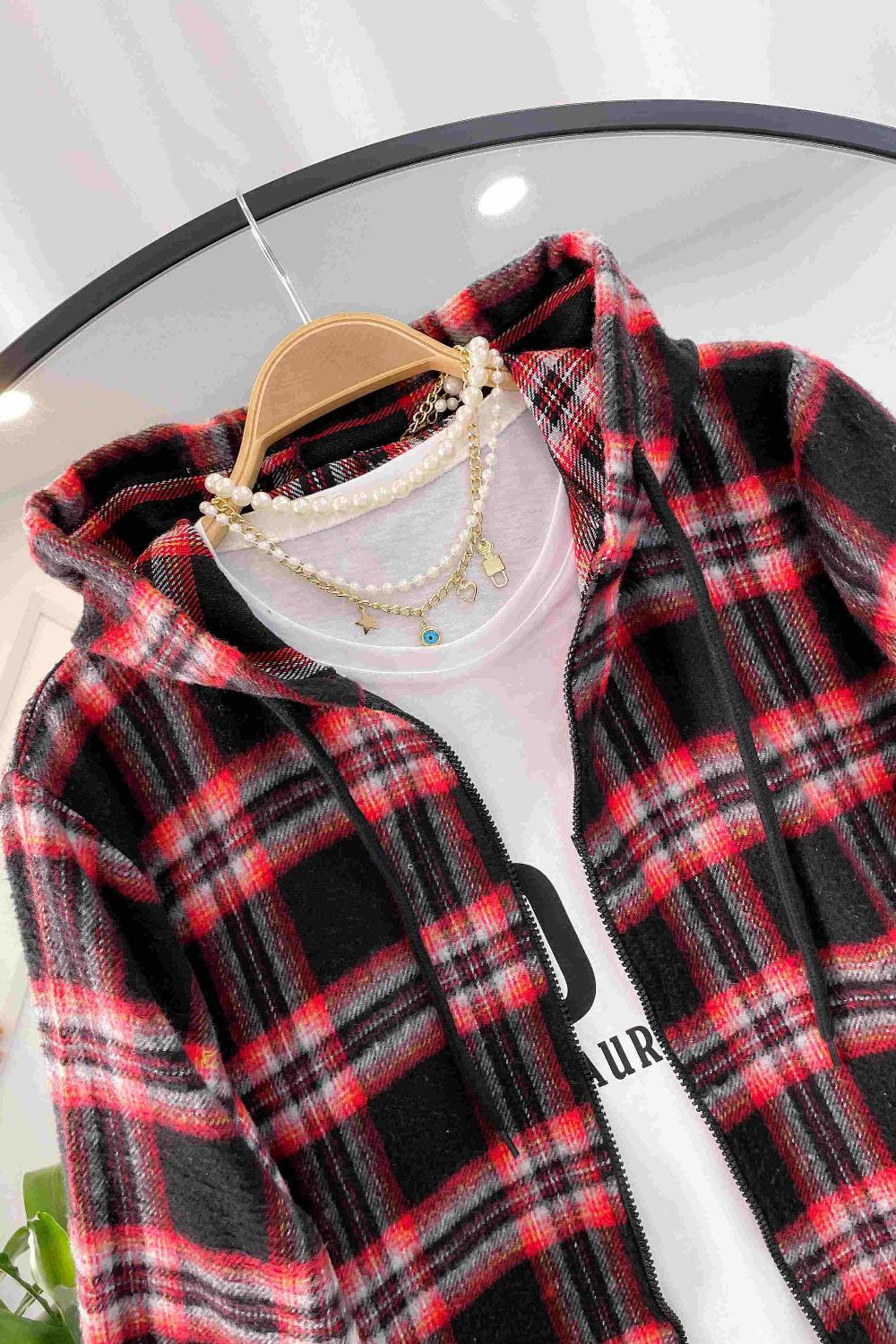 FERMUARLI KAŞMİR GÖMLEK