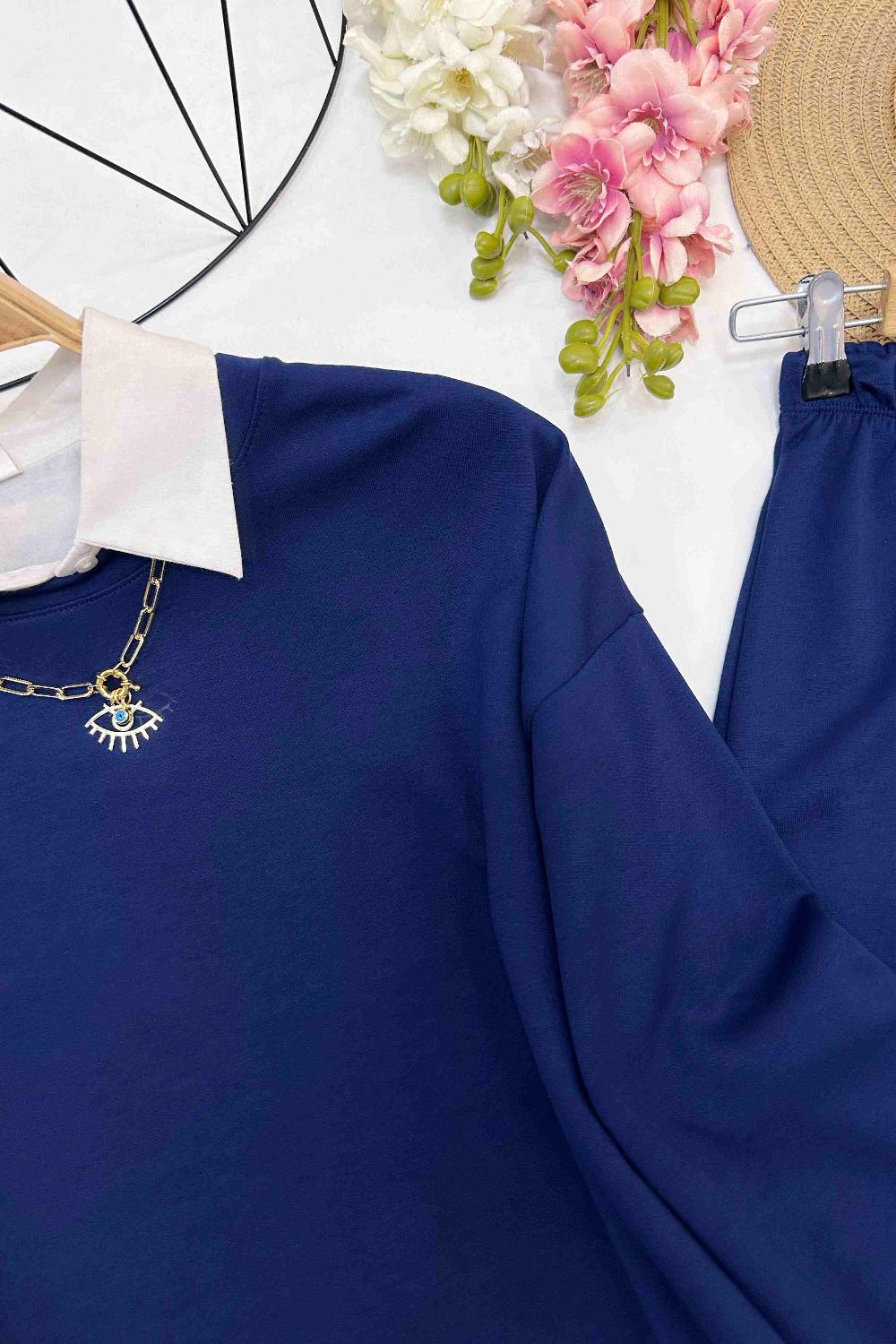 ÇİZGİLİ MODAL TAKIM