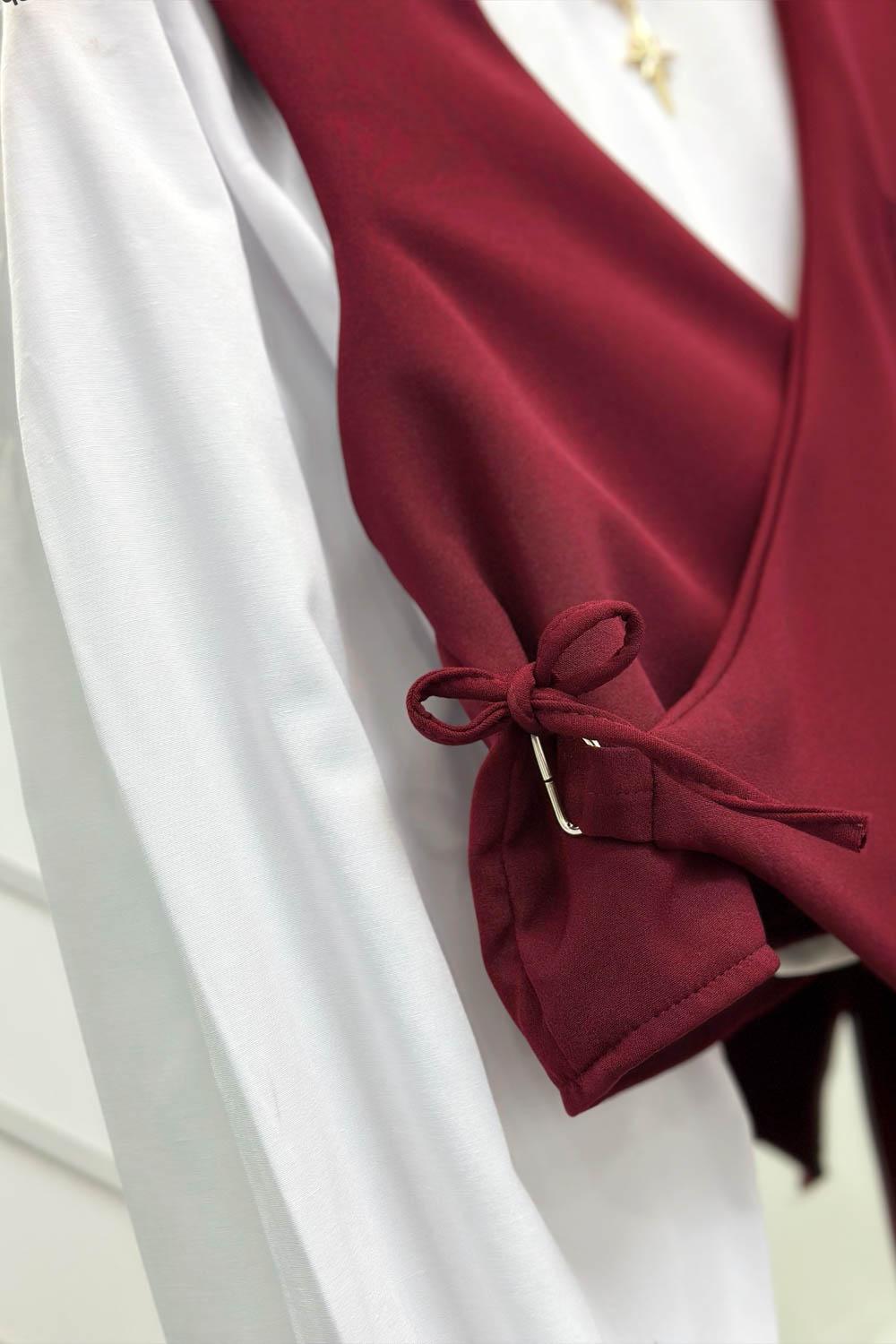 BAĞCIKLI YELEK ETEK TAKIM