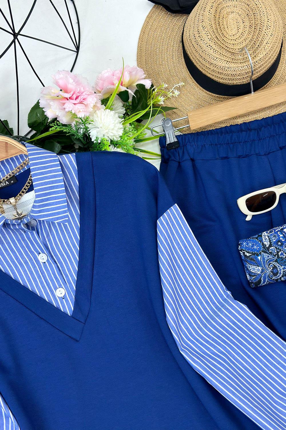 GÖMLEK ÇİZGİLİ TAKIM