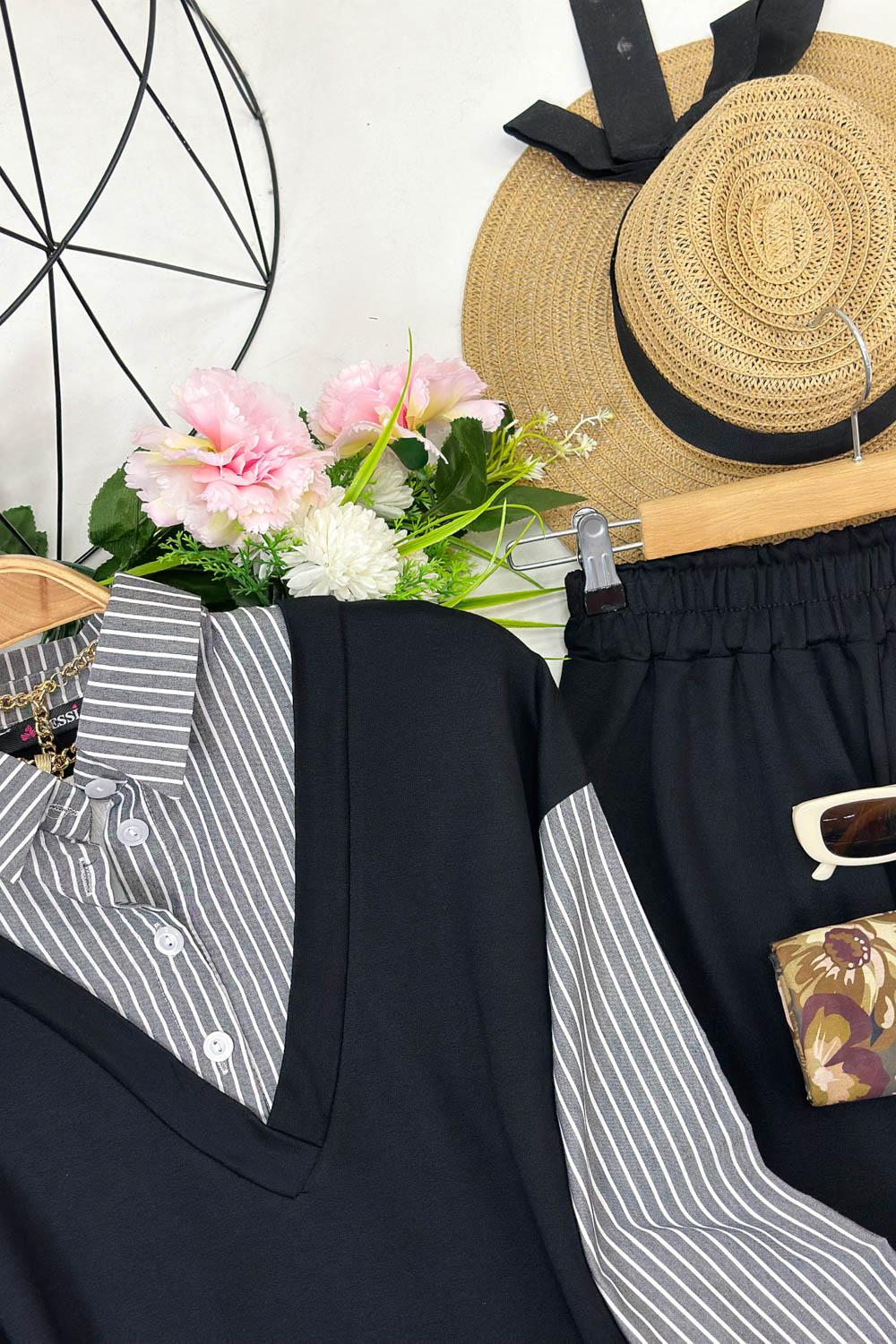 GÖMLEK ÇİZGİLİ TAKIM