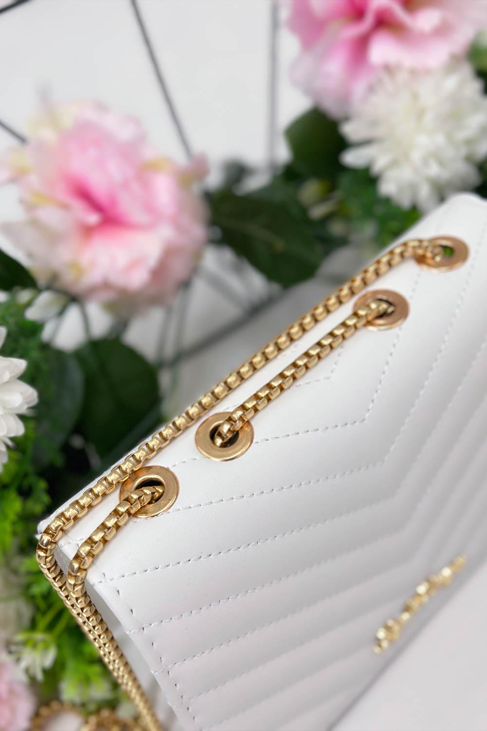 GOLD ZİNCİRLİ KADIN ÇANTA