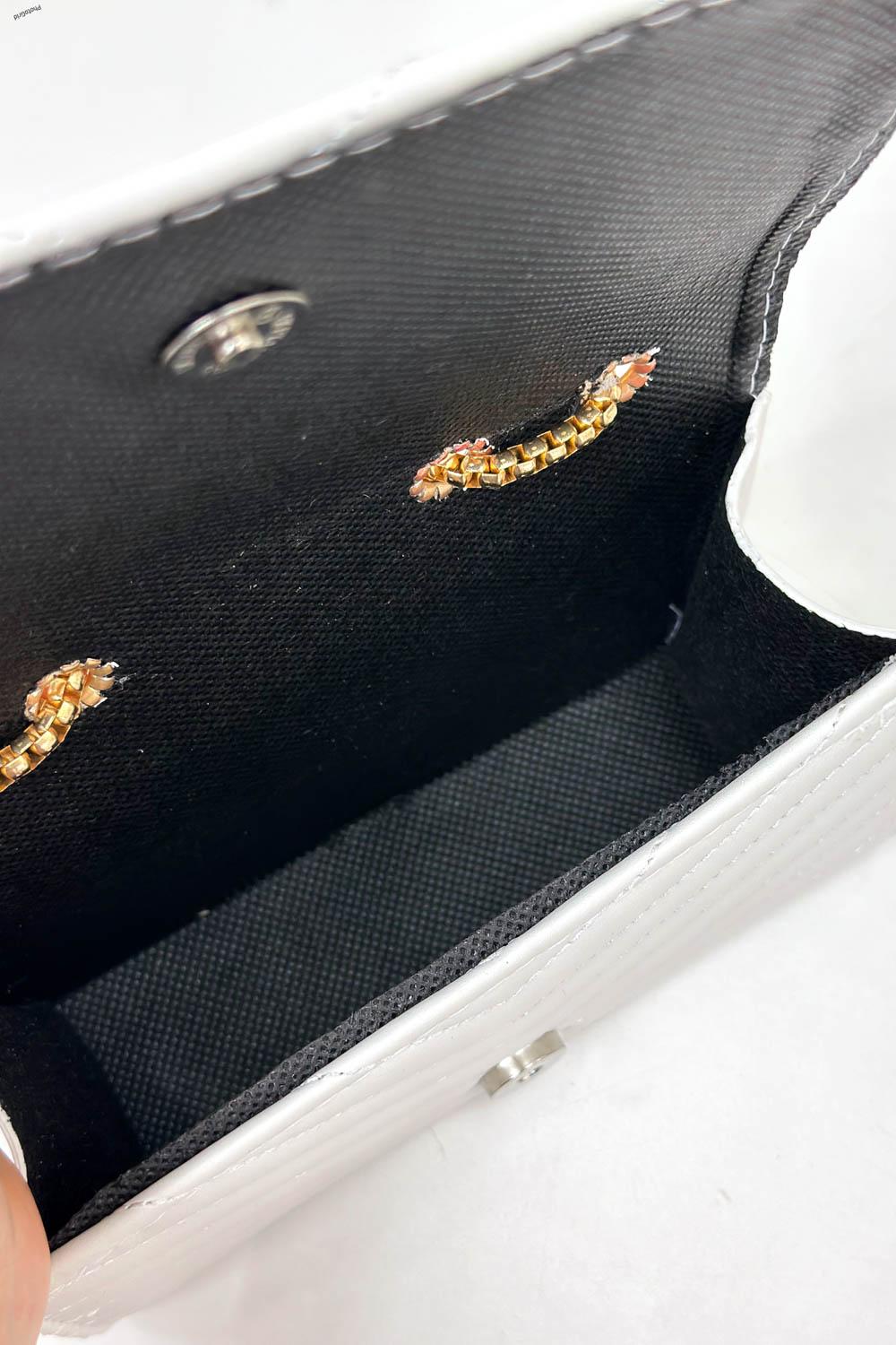 GOLD ZİNCİRLİ KADIN ÇANTA