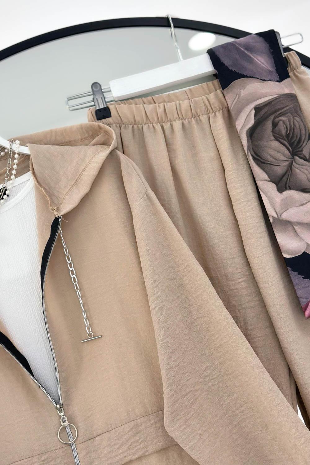 ZİNCİR DETAYLLI AEROBİN İKİLİ TAKIM