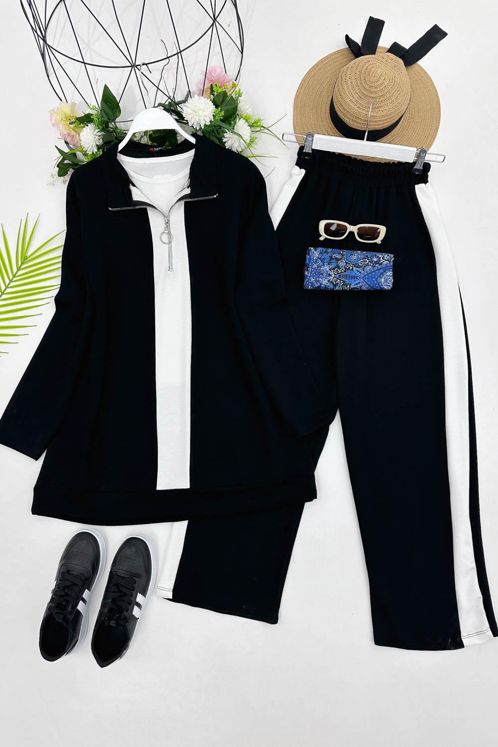 DİK YAKA FERMUARLI  OYŞO TAKIM