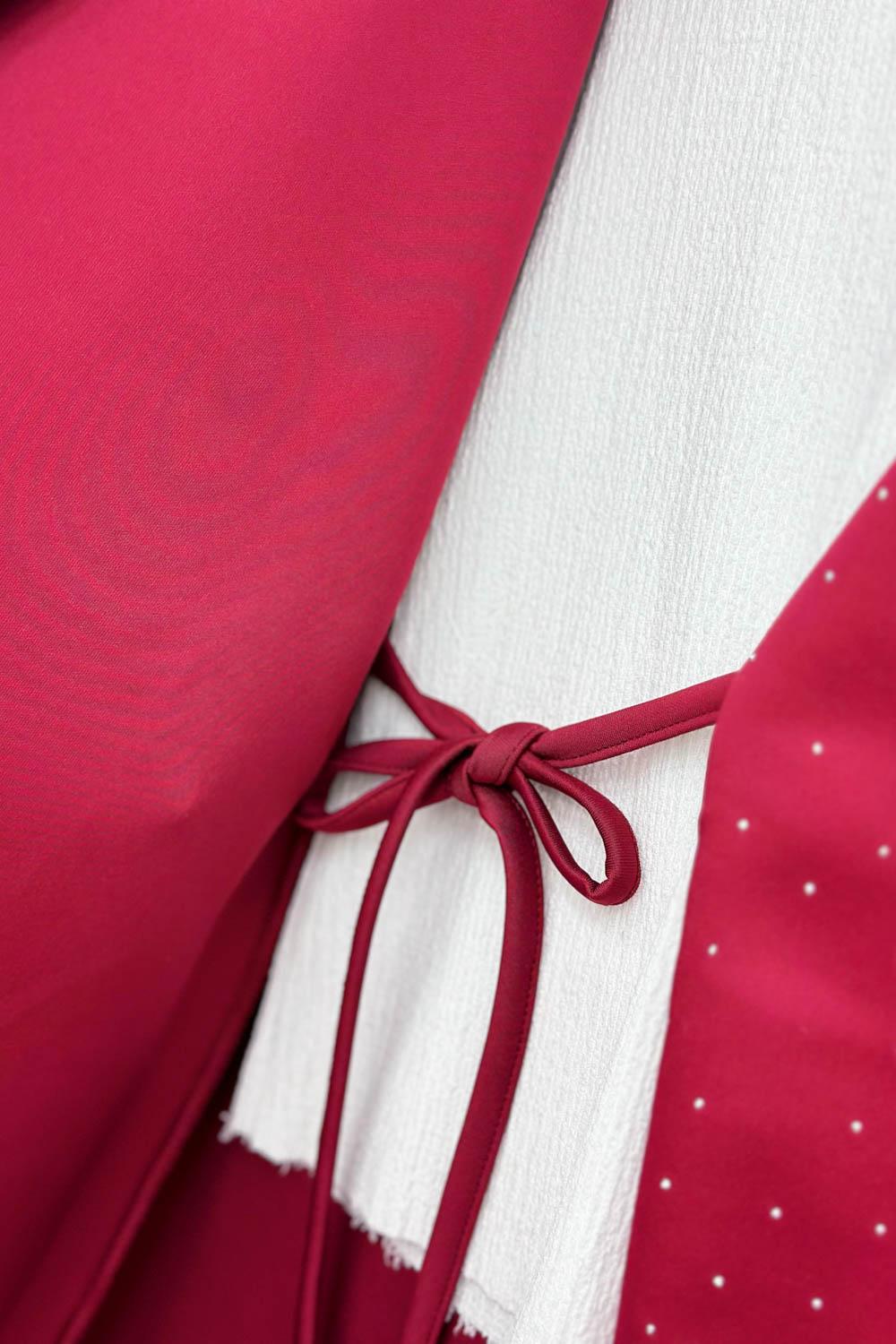 KİMONO SERPME TAŞLI KADIN TAKIM