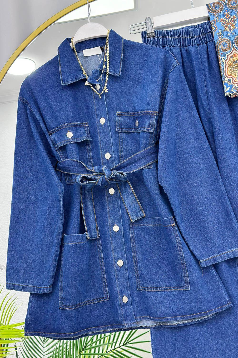 PANTOLONLU KADIN KOT TAKIM