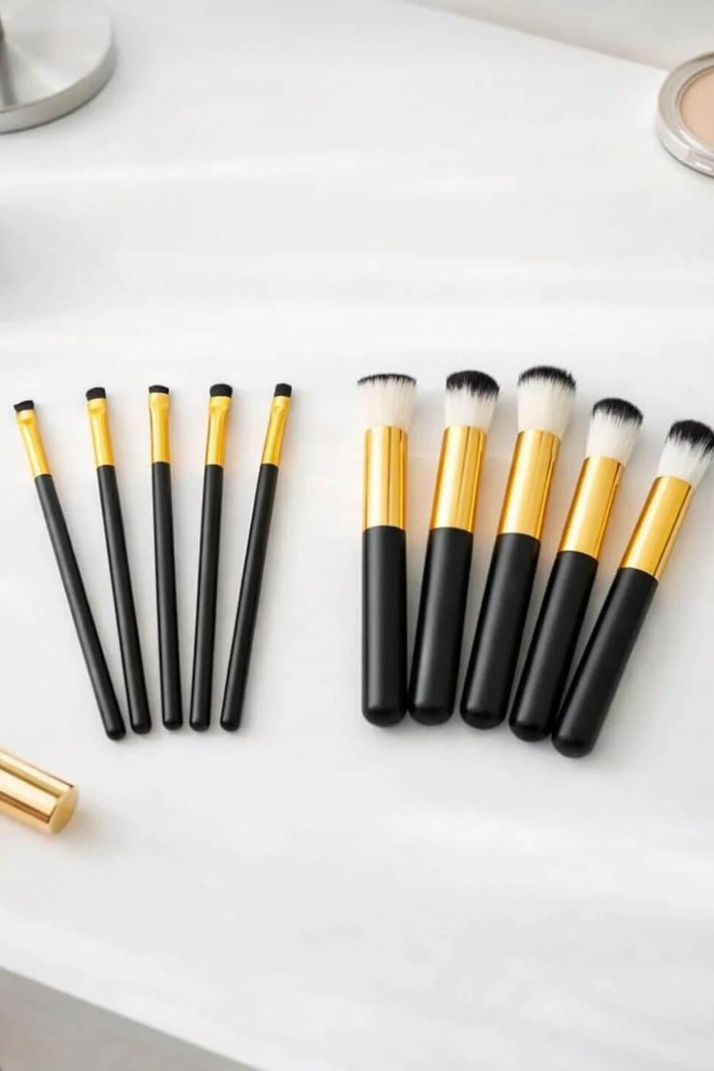 ROYAL PARİS 10 PARÇA MAKYAJ FIRÇA SETİ