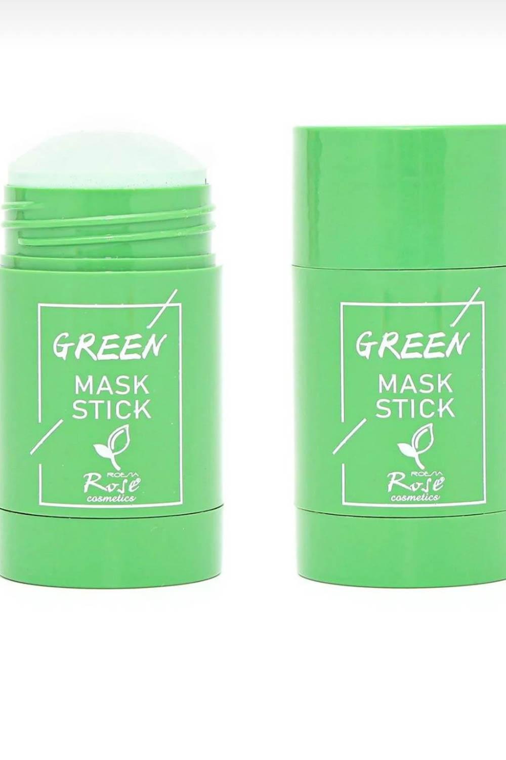 YEŞİL ÇAY ÖZLÜ SİYAH NOKTA VE SİVİLCE MASKESİ