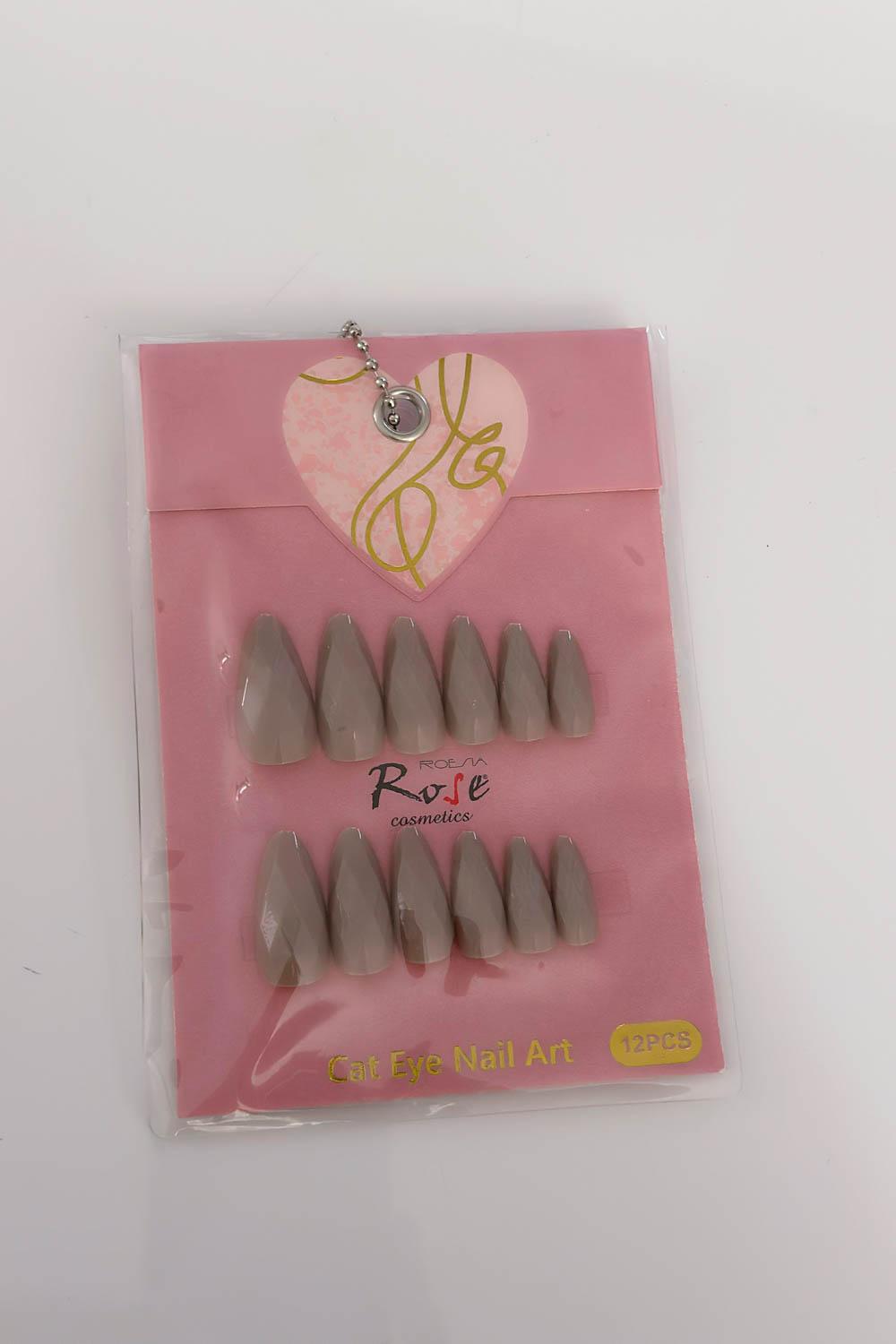 ROSE KOZMETİK CAT EYE TAKMA TIRNAK SETİ