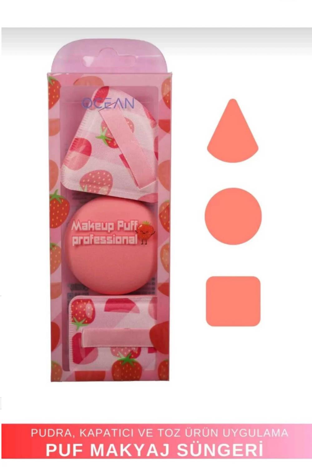 OCEAN 3 LÜ MAKYAJ SÜNGERİ 