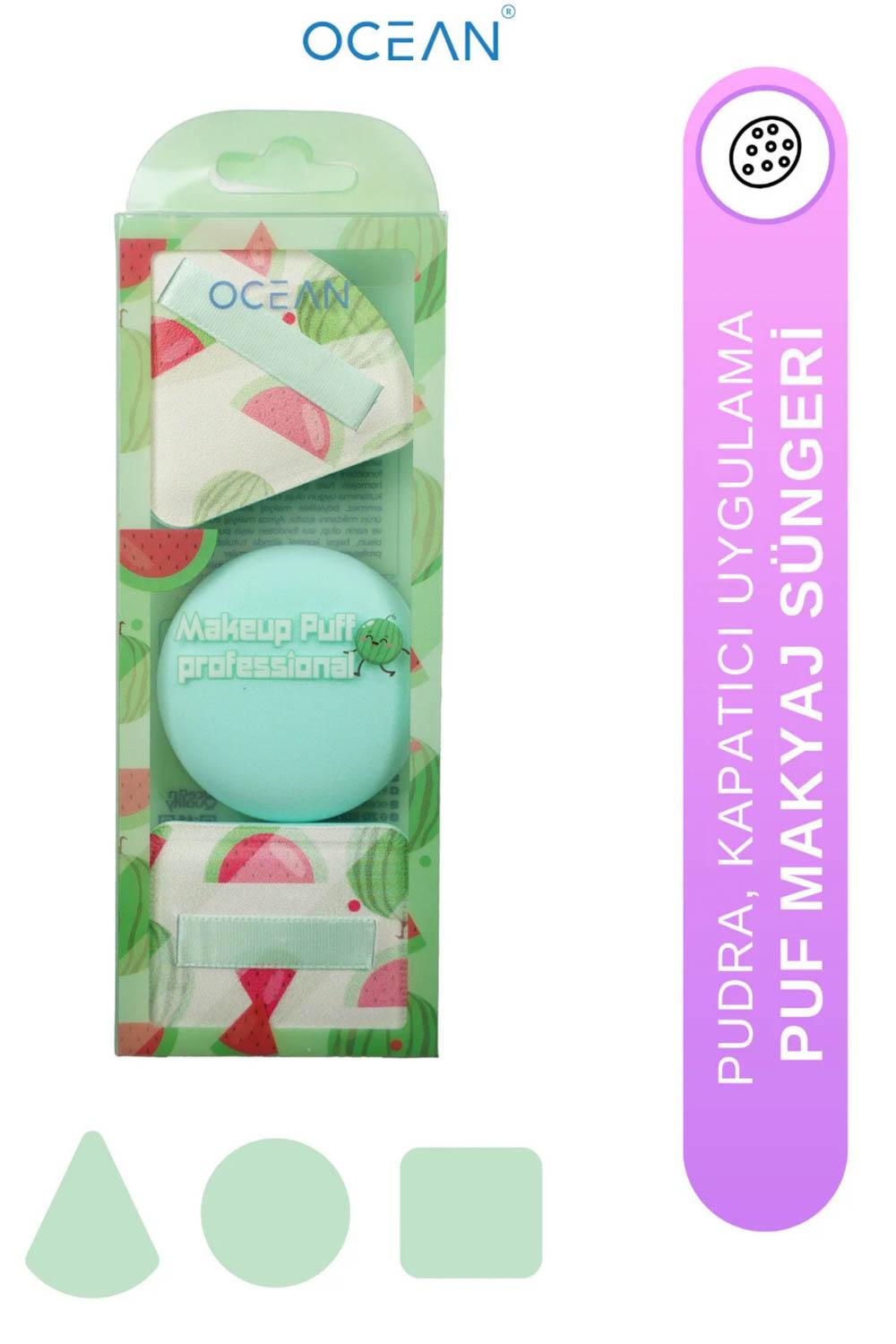 OCEAN 3 LÜ MAKYAJ SÜNGERİ 