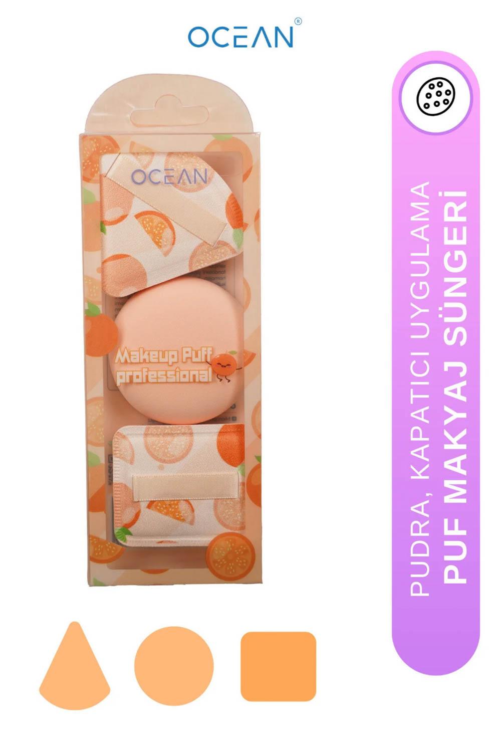 OCEAN 3 LÜ MAKYAJ SÜNGERİ 