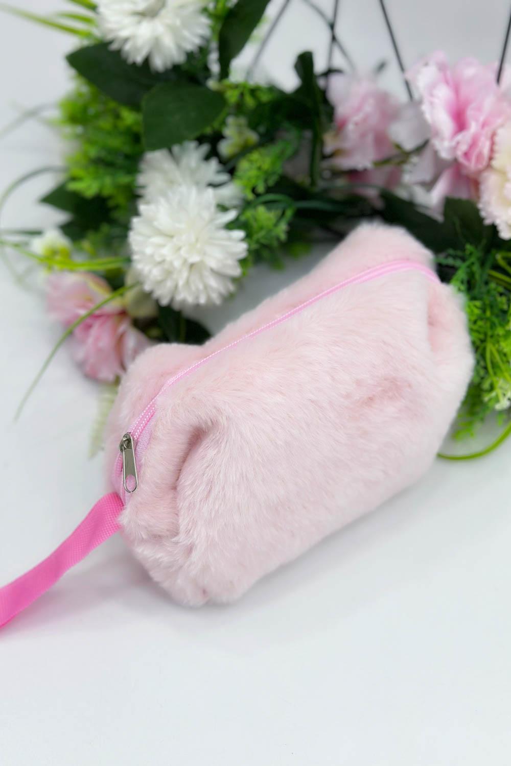 PELUŞ ÇOK AMAÇLI MAKYAJ ÇANTASI