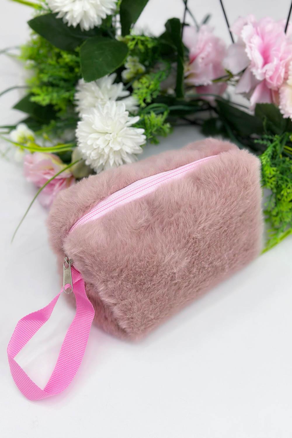 PELUŞ ÇOK AMAÇLI MAKYAJ ÇANTASI