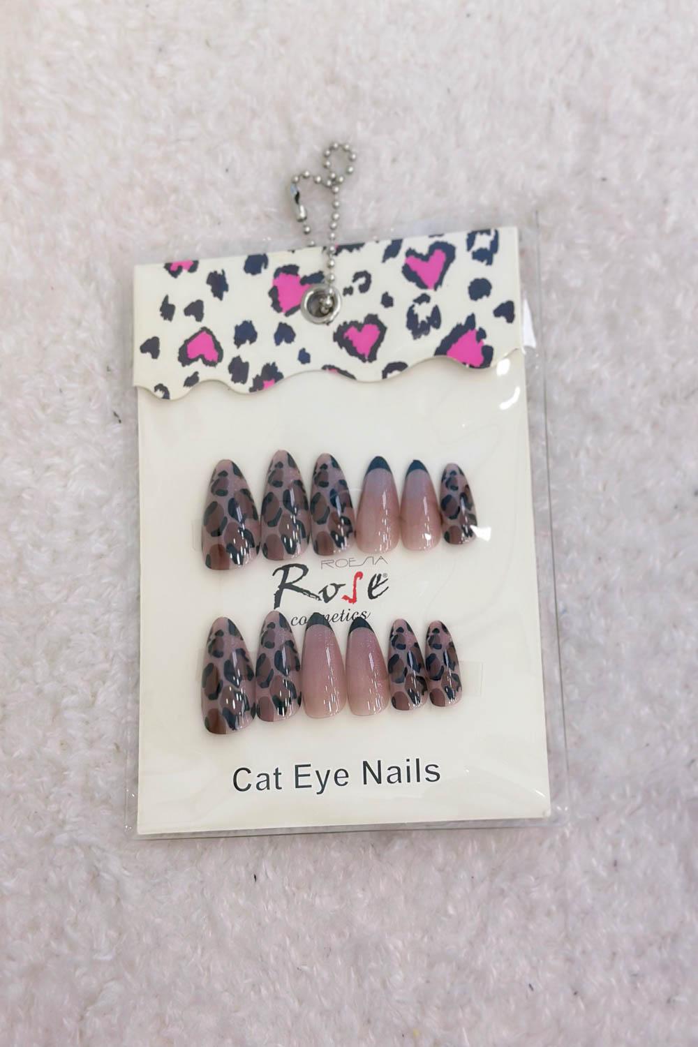 ROSE KOZMETİK CAT EYE TAKMA TIRNAK SETİ