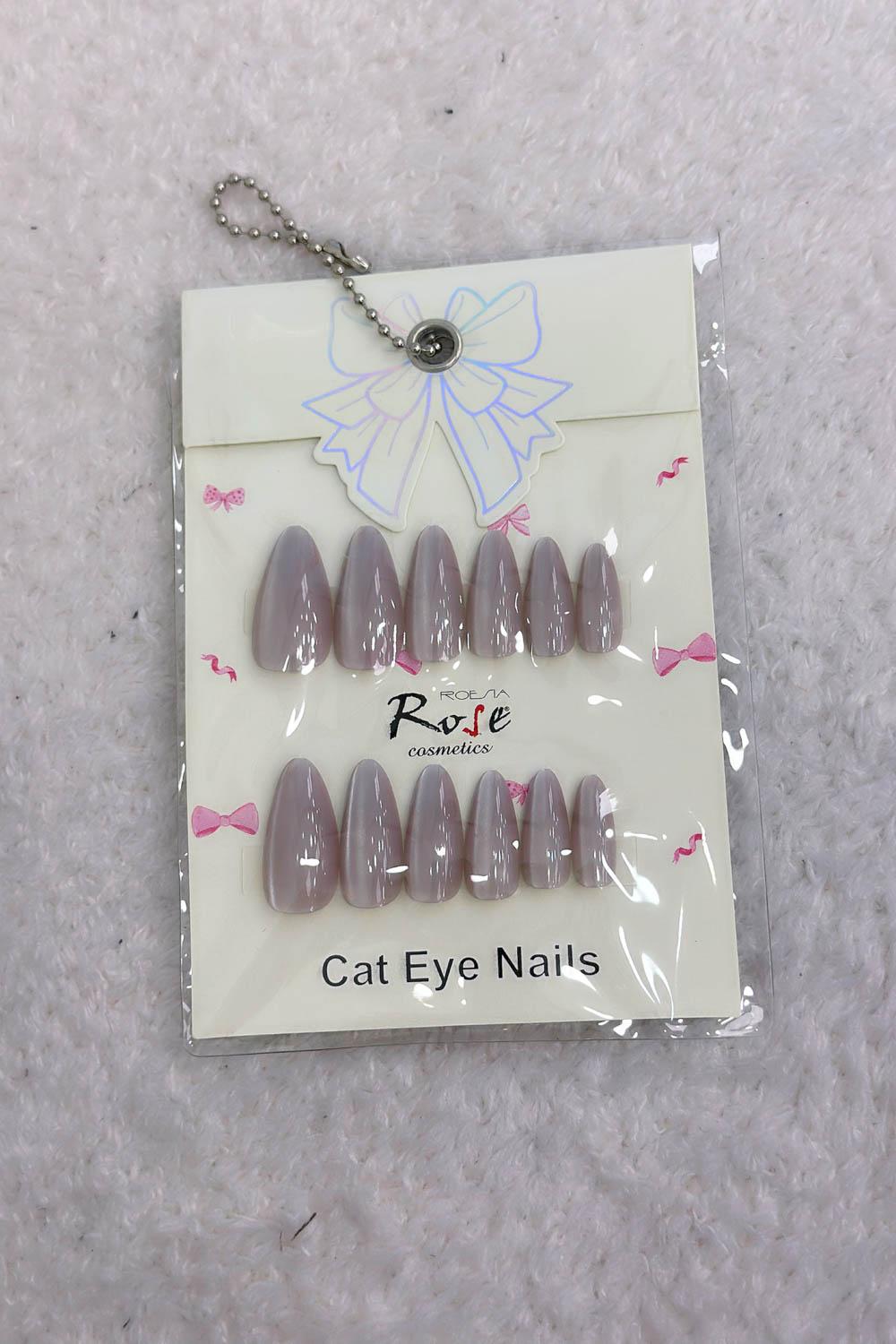 ROSE KOZMETİK CAT EYE TAKMA TIRNAK SETİ