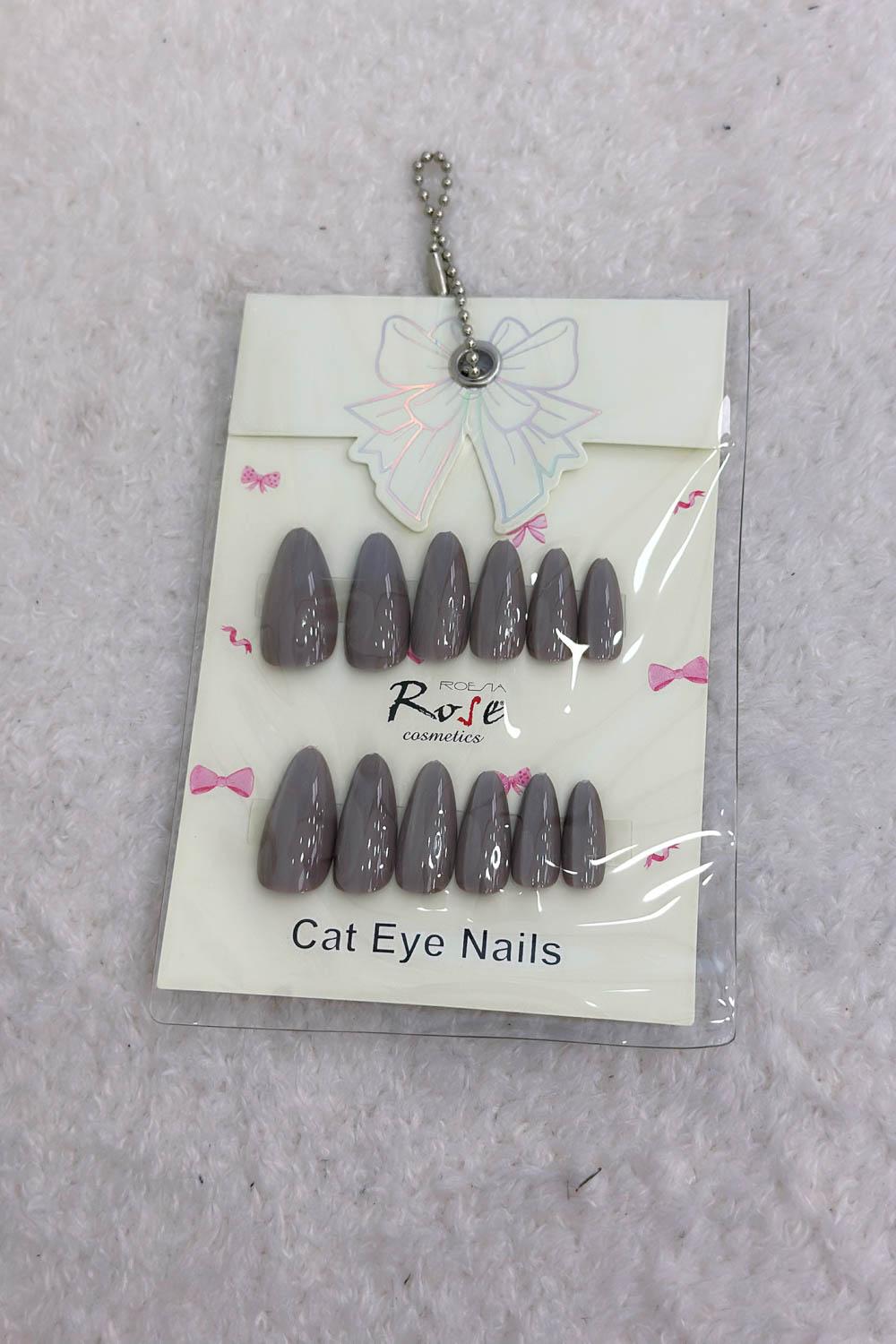 ROSE KOZMETİK CAT EYE TAKMA TIRNAK SETİ