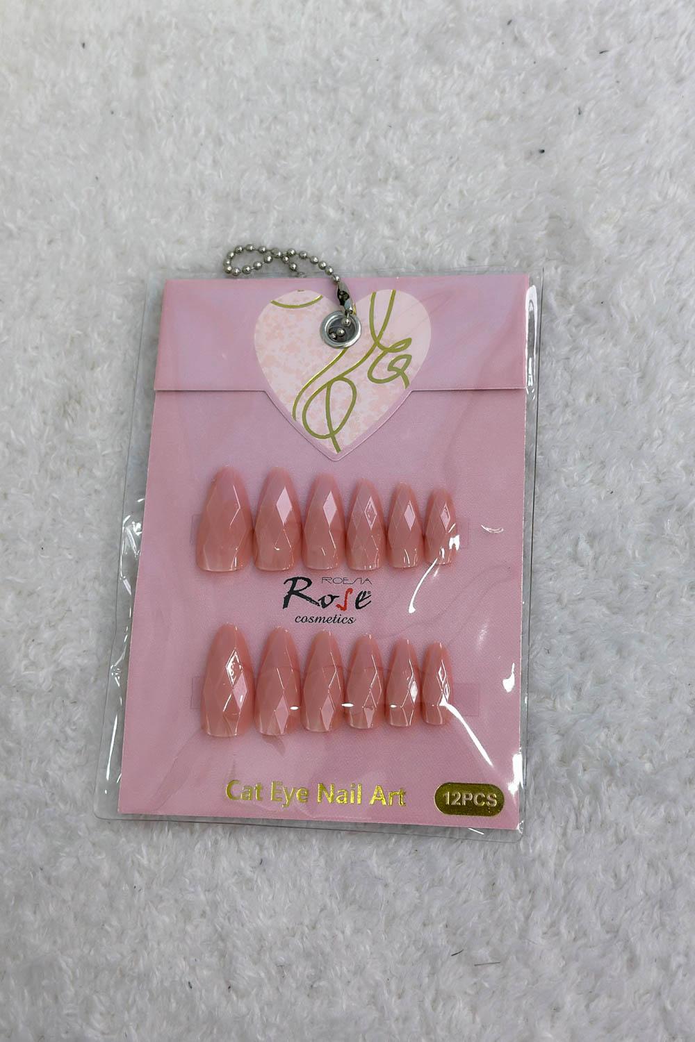 ROSE KOZMETİK CAT EYE TAKMA TIRNAK SETİ