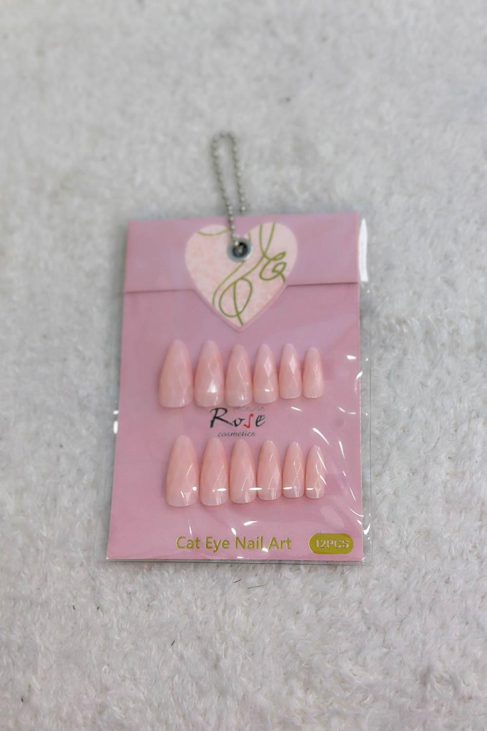 ROSE KOZMETİK CAT EYE TAKMA TIRNAK SETİ