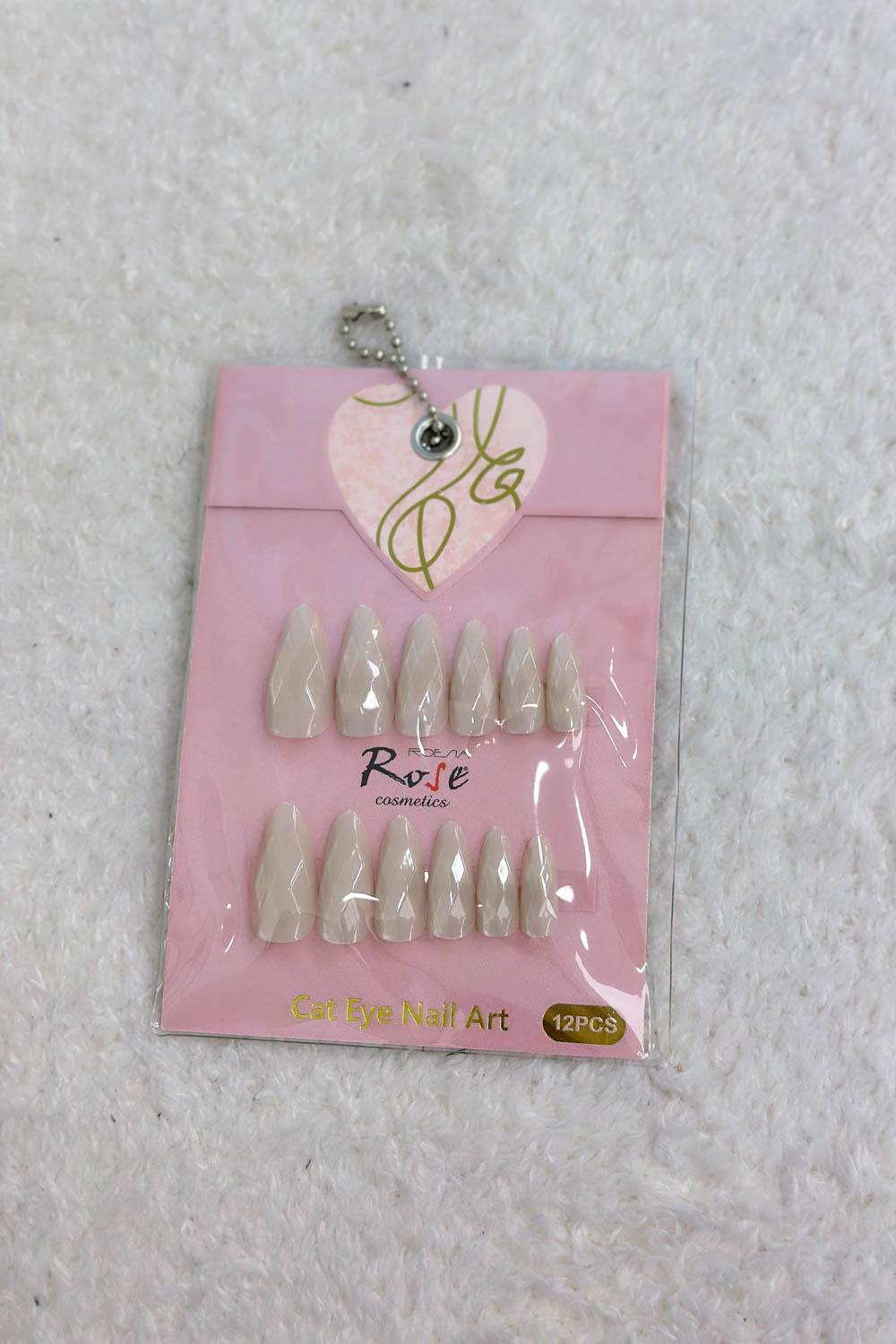 ROSE KOZMETİK CAT EYE TAKMA TIRNAK SETİ