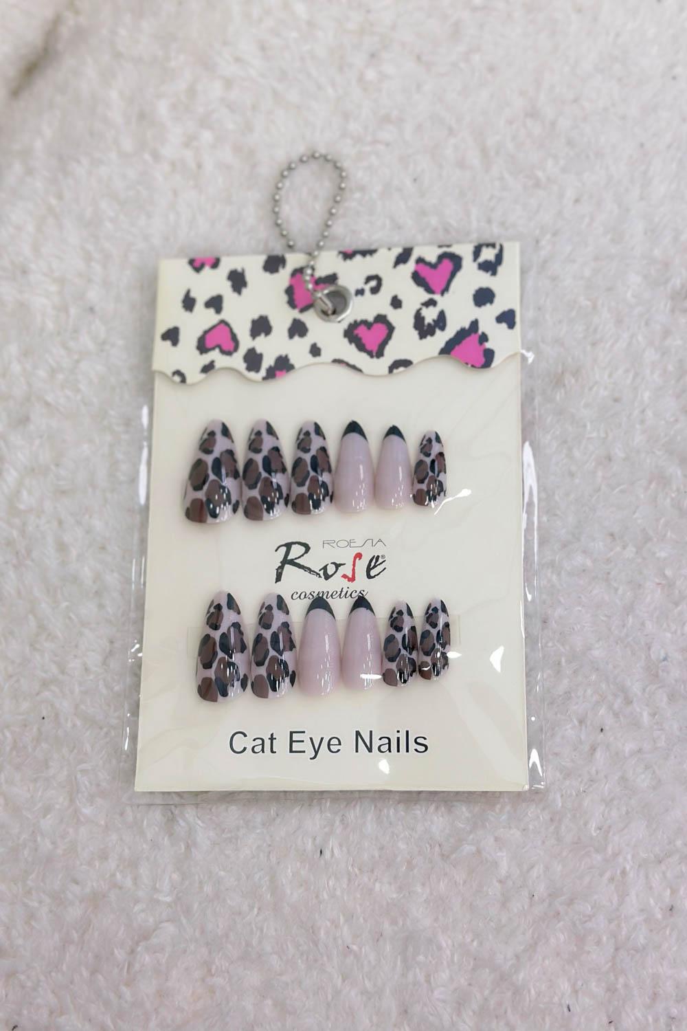 ROSE KOZMETİK CAT EYE TAKMA TIRNAK SETİ
