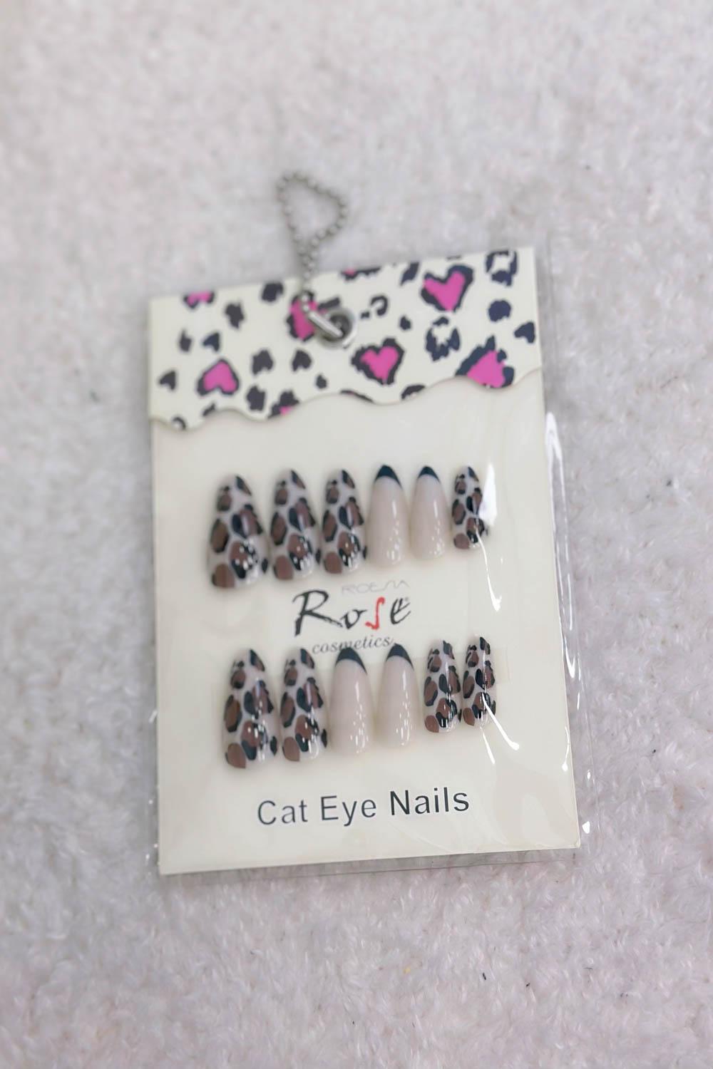 ROSE KOZMETİK CAT EYE TAKMA TIRNAK SETİ