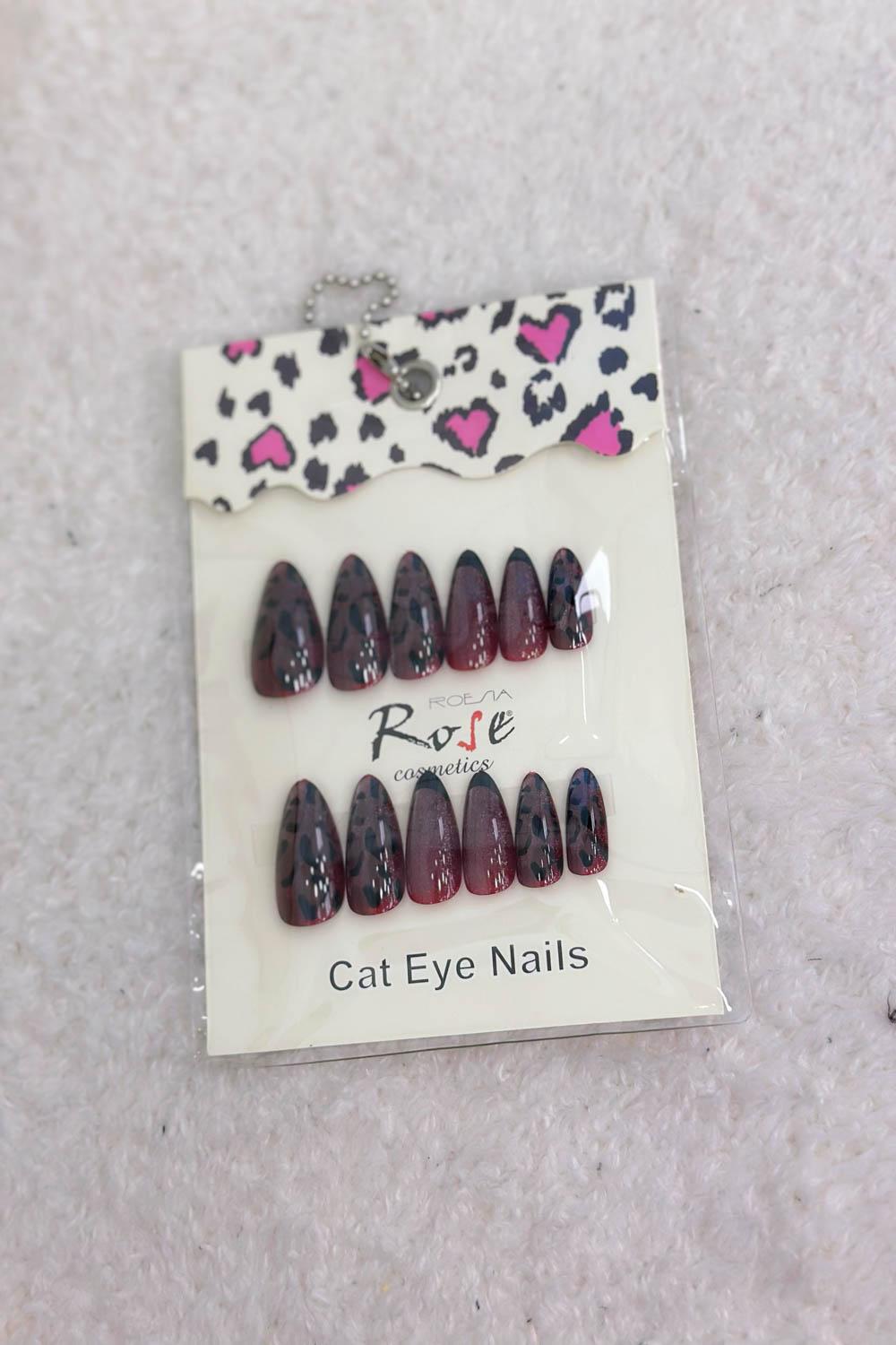 ROSE KOZMETİK CAT EYE TAKMA TIRNAK SETİ