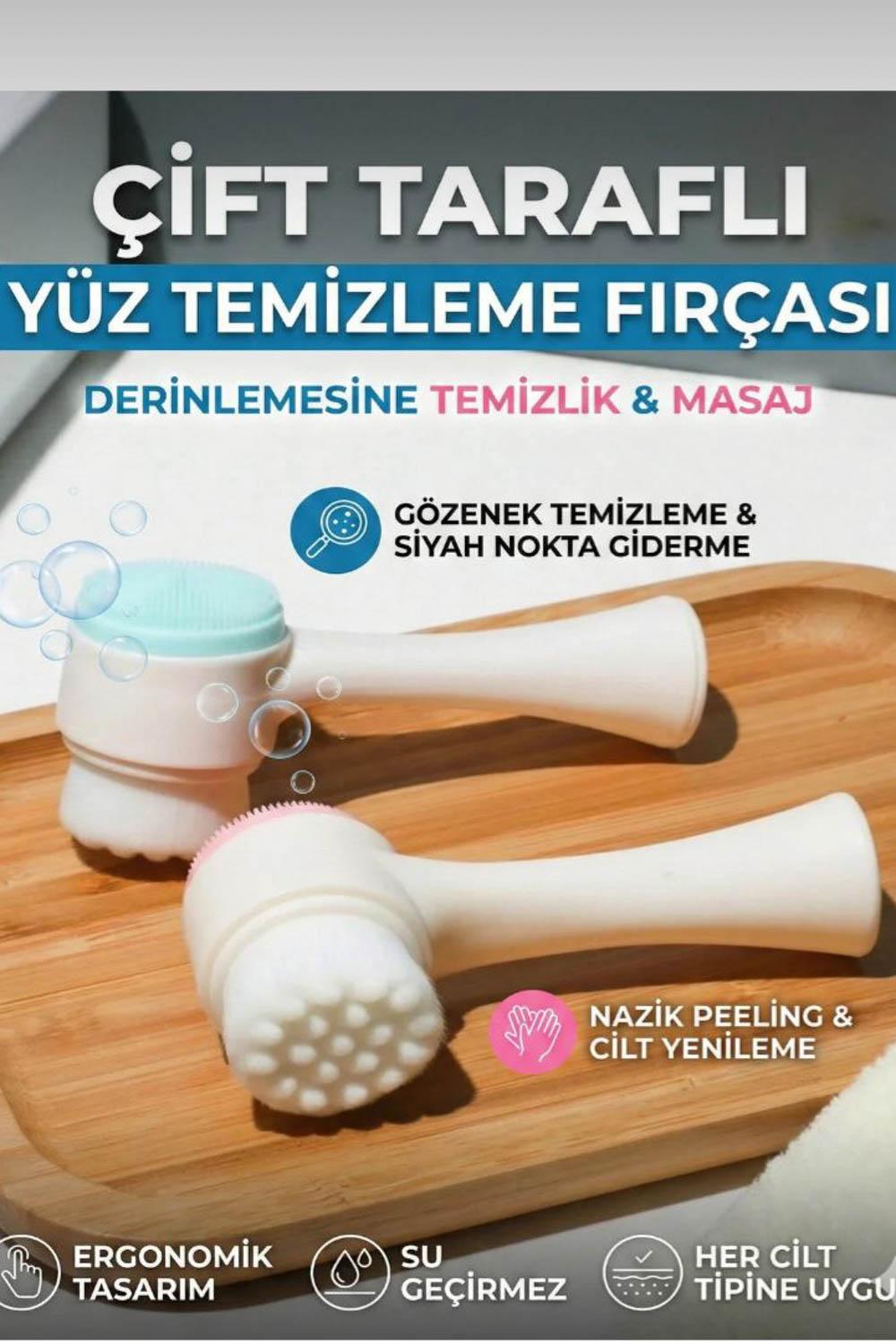 YÜZ TEMİZLEME VE PEELİNG FIRÇASI
