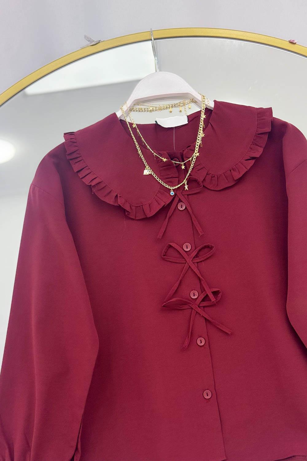 MİNİ FİYONKLU GÖMLEK