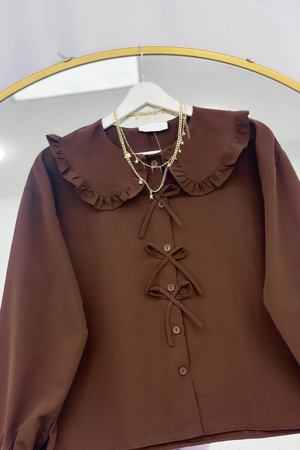 MİNİ FİYONKLU GÖMLEK