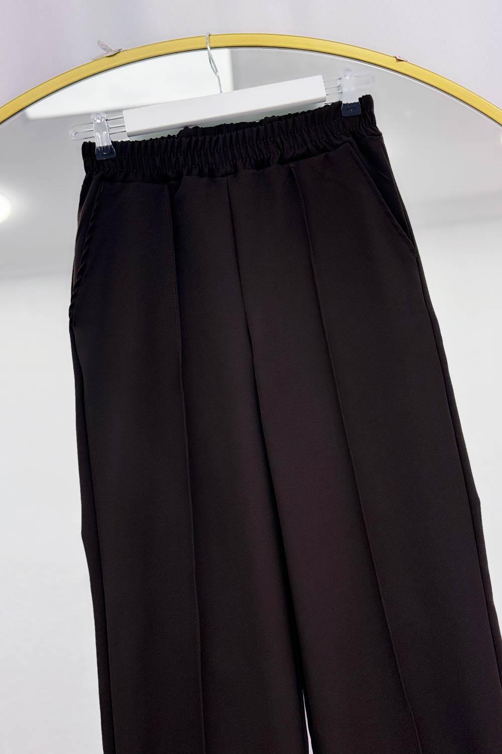 ÖNÜ DİKİŞ GEÇİŞLİ PANTOLON