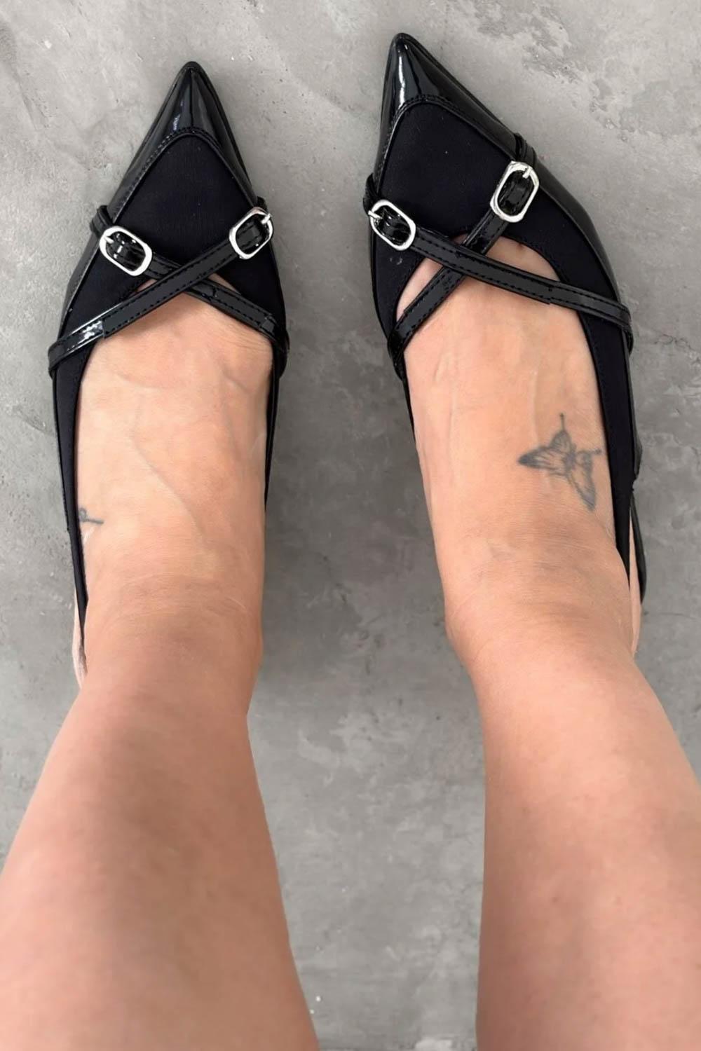 ÇAPRAZ TOKALI  KADIN AYAKKABI