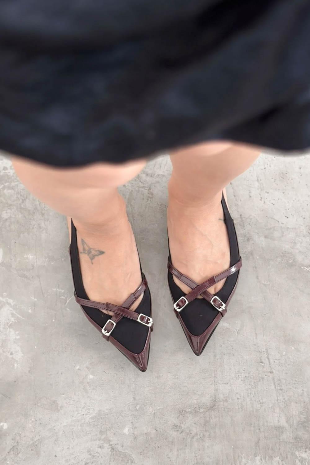 ÇAPRAZ TOKALI  KADIN AYAKKABI