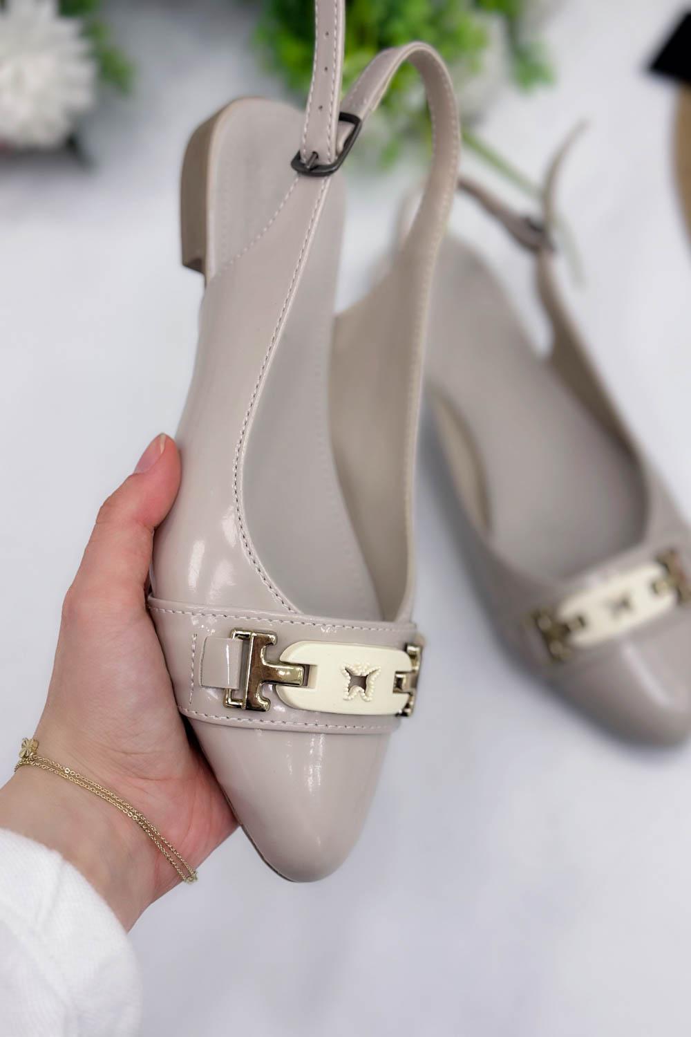 KELEBEK DETAY  KADIN BABET AYAKKABI