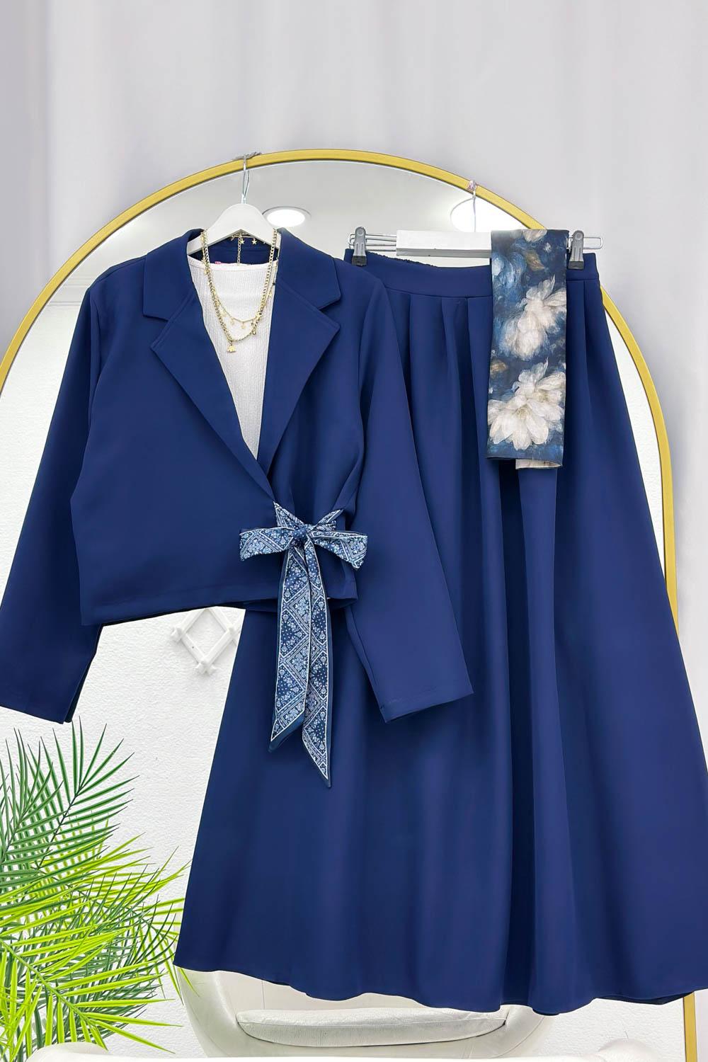 BELDEN FULAR BAĞLAMALI ETEK TAKIM