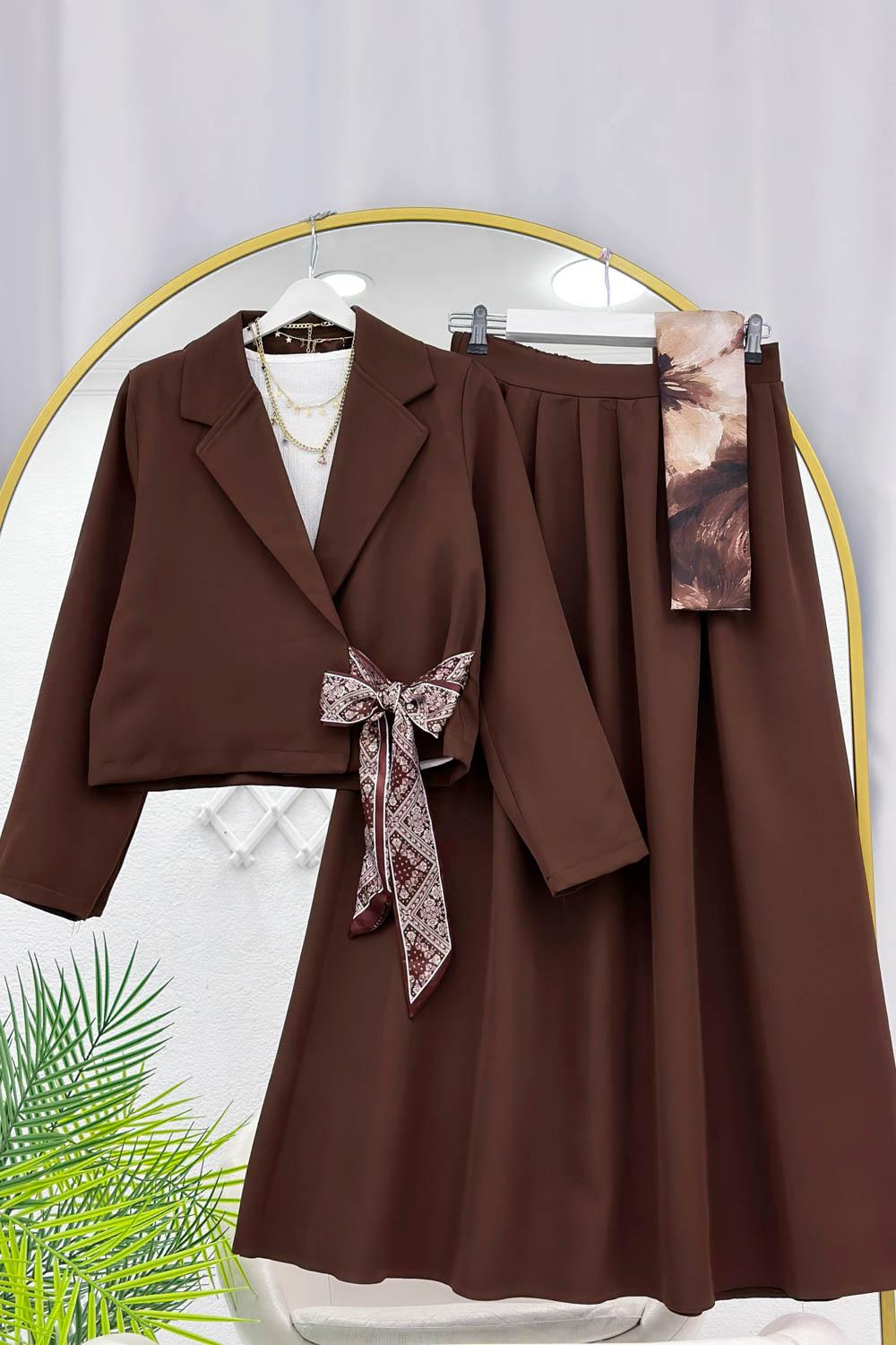 BELDEN FULAR BAĞLAMALI ETEK TAKIM