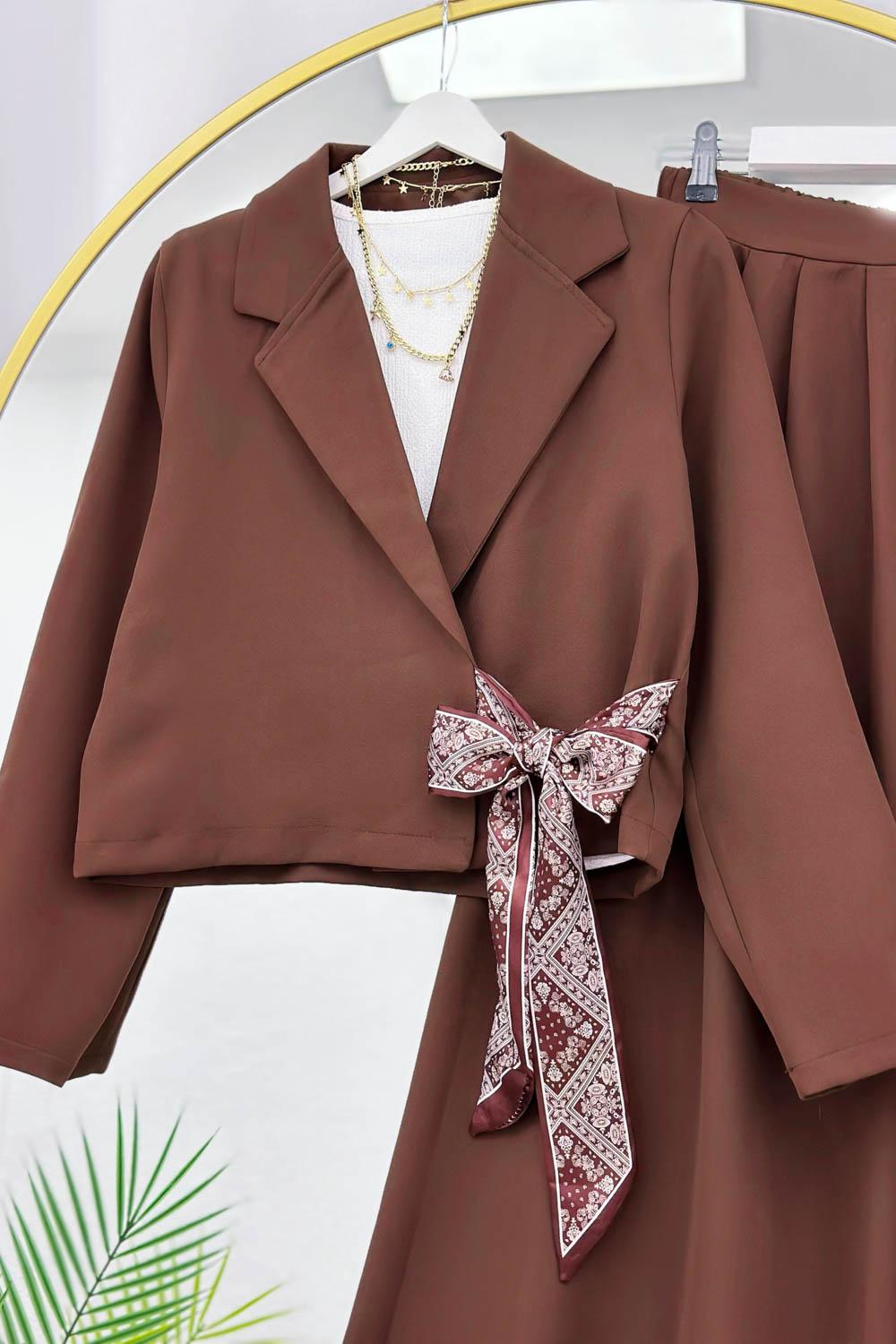 BELDEN FULAR BAĞLAMALI ETEK TAKIM