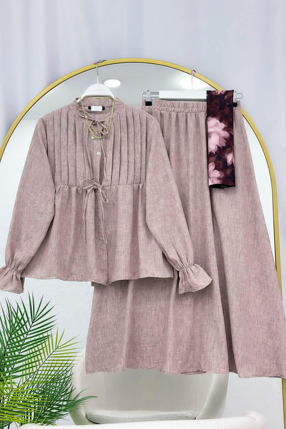 BELİ İPLİ ETEK TAKIM