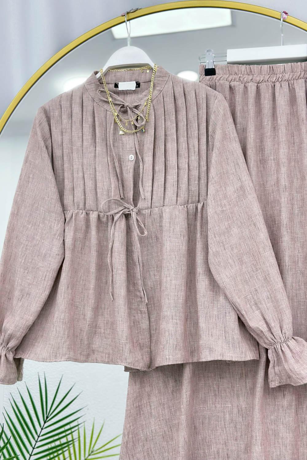 BELİ İPLİ ETEK TAKIM