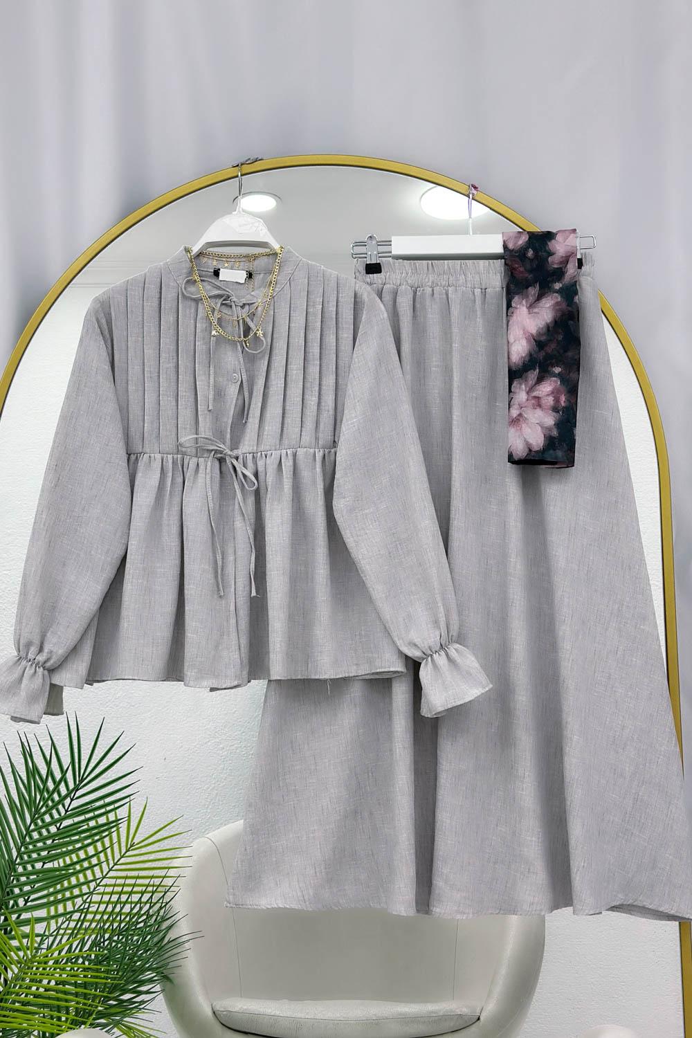 BELİ İPLİ ETEK TAKIM