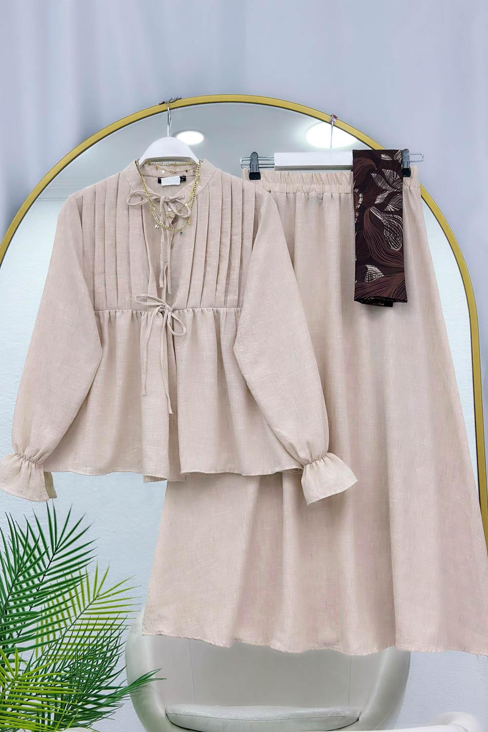 BELİ İPLİ ETEK TAKIM