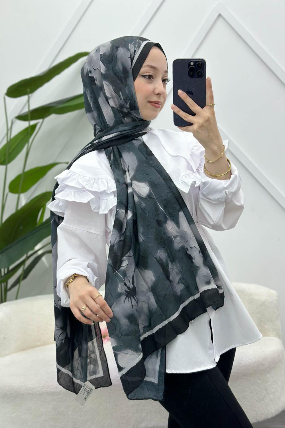 FLEUR DESEN BAMBU ŞAL