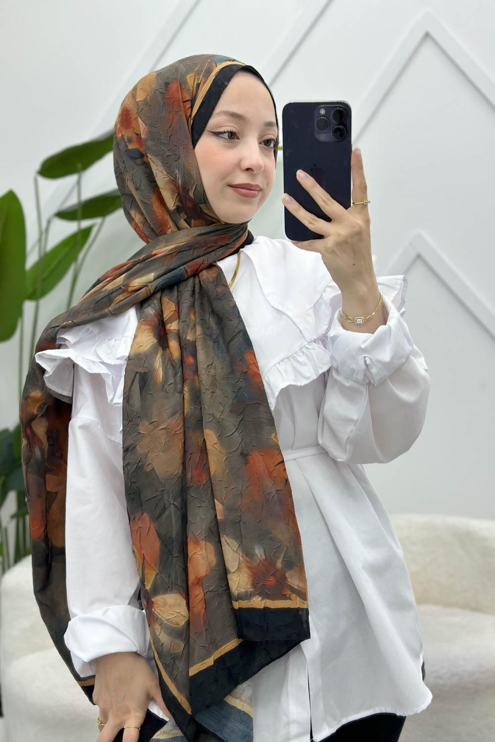 FLEUR DESEN BAMBU ŞAL