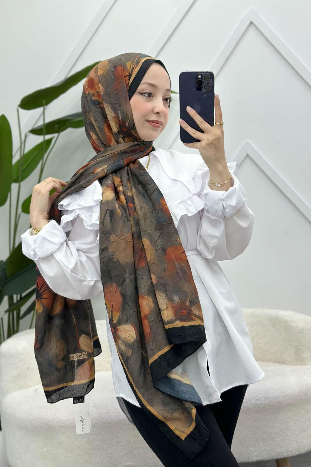 FLEUR DESEN BAMBU ŞAL