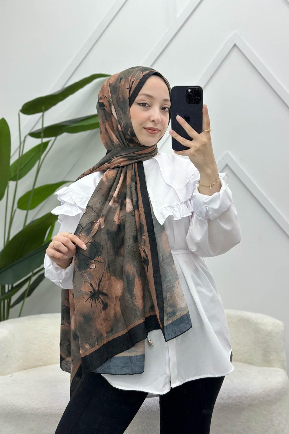 FLEUR DESEN BAMBU ŞAL